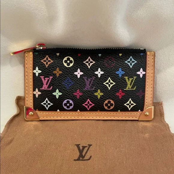 Louis Vuitton Multicolor Pochette Cles - Picture 1 of 14